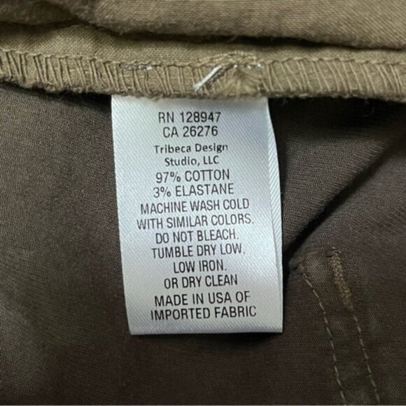 NWT Nili Lotan Paris Pant Chocolate Brown Women Size 10 - Picture 9 of 10